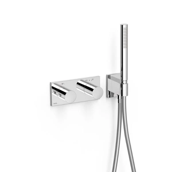 Grifo Termostático Empotrado B‑SYSTEM 2 Vías · Latón · Antical · Cartucho >200.000 ciclos · Multicolor Premium