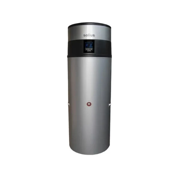 Solius ECOTANK SILVER · Bomba de Calor Sanitaria 500 L · Inox Duplex 2205 · R290 · Antilegionela · Alta Eficiencia