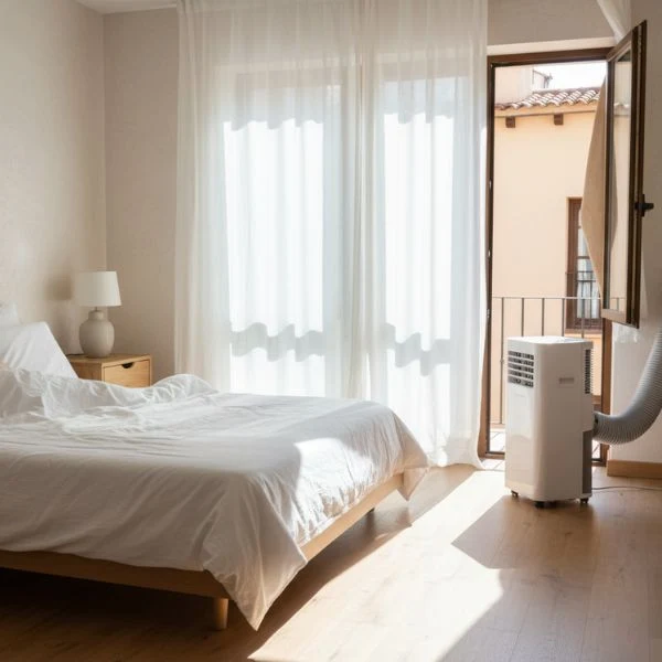 BRITEC ELEGANCE 09A/A – 12A/BC · Aire Acondicionado Portátil · WiFi · R290 · 9.000 / 12.000 BTU · Deshumidificador