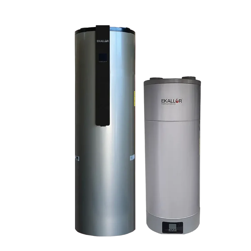 Aerotermo ACS EKALLOR 100–500 L con R290 y acumulador inox