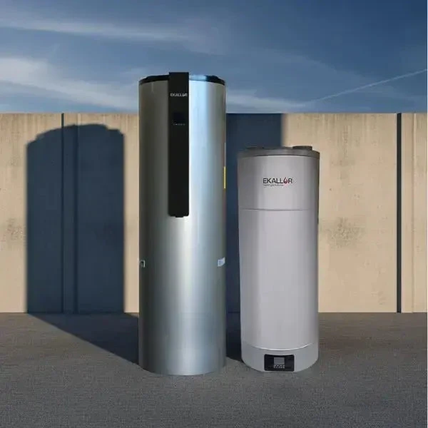 Aerotermo ACS EKALLOR 100–500 L con R290 y acumulador inox
