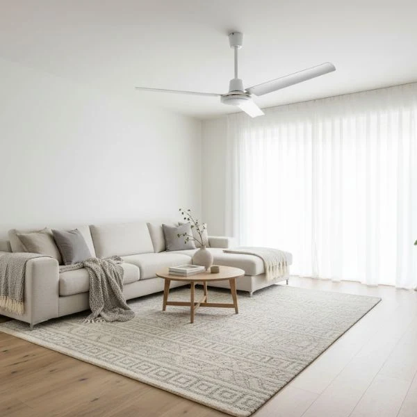Ventiladores de Techo Serie CF MUNDOFAN · Ø120 cm con Luz · Ø140 cm · 3 Aspas · 5 Velocidades · Motor Silencioso