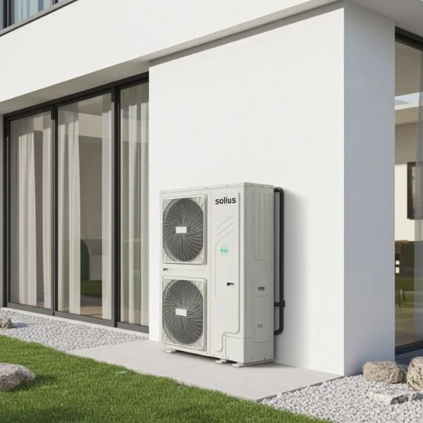 Bomba de Calor Aerotermia SOLIUS AEROBOX INVERTER MAXI R32 · 18–30 kW · Calefacción, Refrigeración y ACS · Alta Eficiencia
