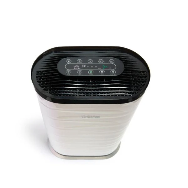 BRITECPURE K09A – Purificador de Aire 2 en 1 con HEPA H13 e Ionizador | Ideal para Espacios Amplios
