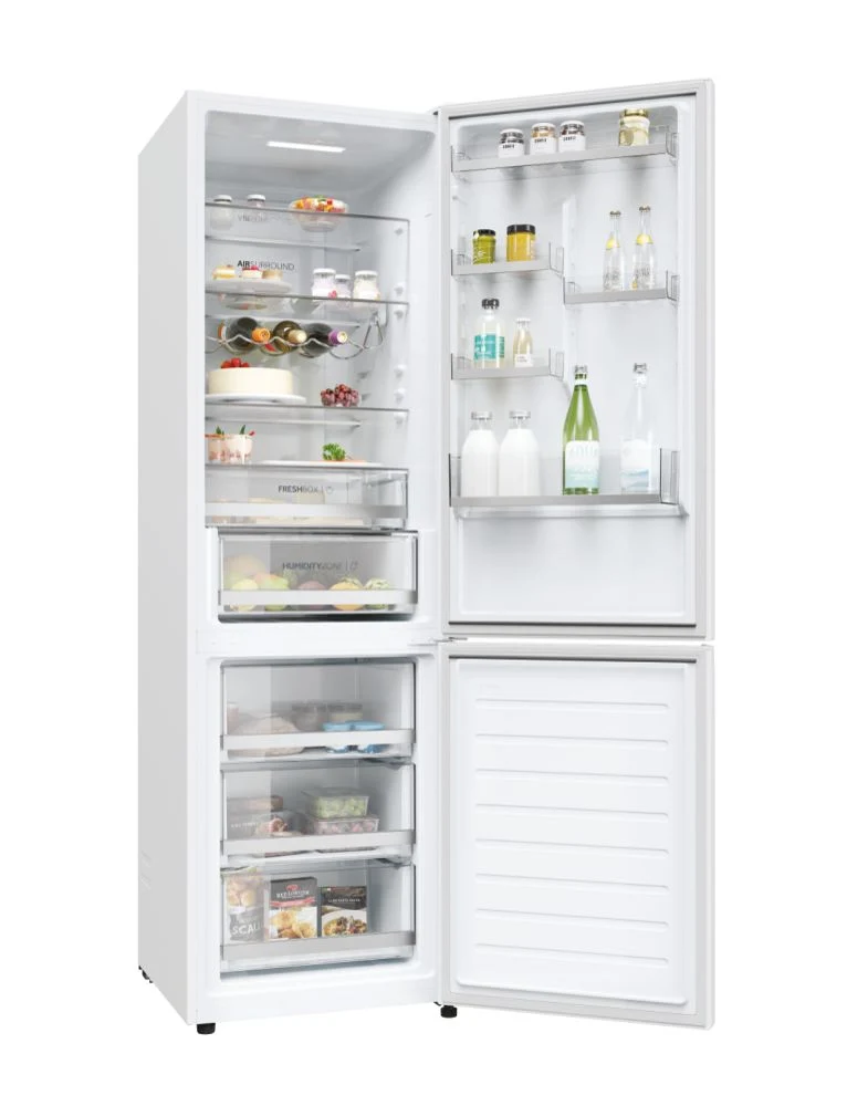Frigorífico Combi HAIER HDW3620DNPW 200x60x67 NOFROST WIFI CLASE D