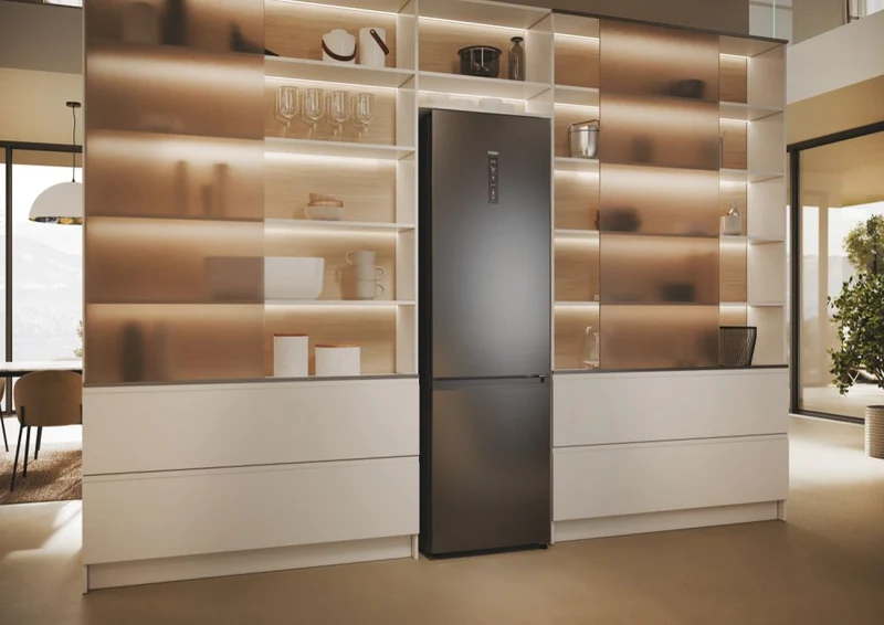 Frigorífico Combi HAIER HDPW5620DNPK 205x60X67 NOFROST INOX