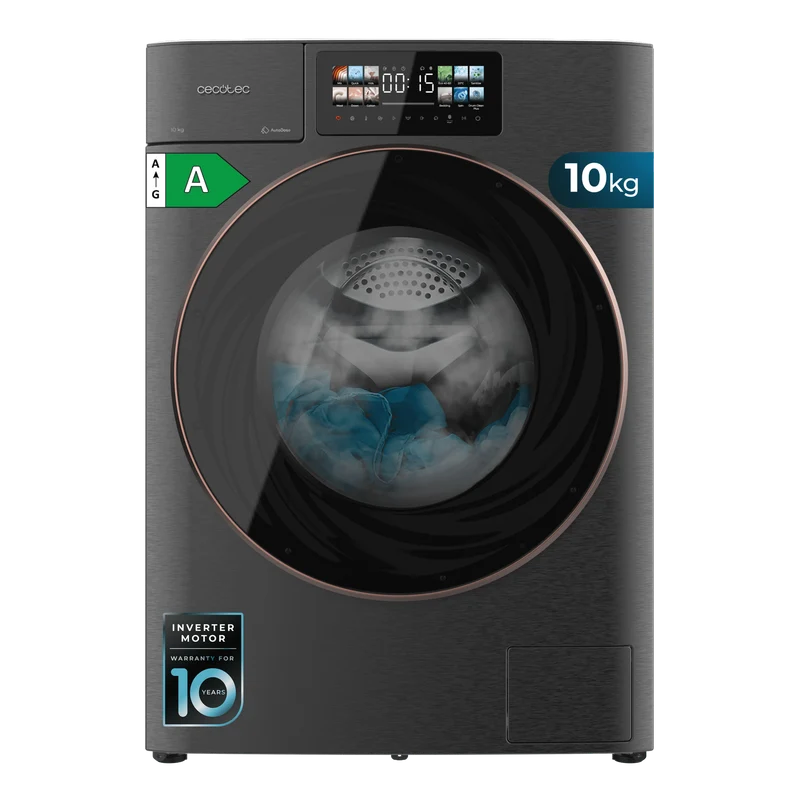 LAVADORA OFERTA CECOTEC (10 kg - 1400 rpm - INOX)
