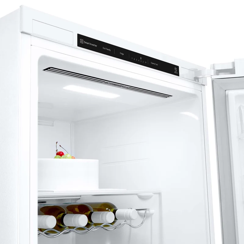 FRIGORIFICO VERTICAL 1 PUERTA LG GLT51SWGSZ 186x60 1P NOFROST BLANCO