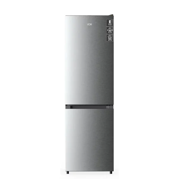 FRÍGORIFICO COMBI VOK 185 CM INOX EFICIENCÍA ENERGÉTICA CLASE E EVR-310NEI