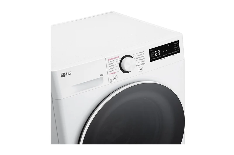 LAVADORA LG F4WR6009A0W 9KG 1400RPM SMART STEAM - ,CLASE A-10%, TURBOWASH360, VAPOR, 12 PROGRAMAS