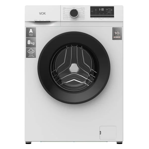EVW-8BAWL21 LAVADORA CARGA FRONTAL 8KG BLANCO EFICIENCIA ENERGÉTICA A
