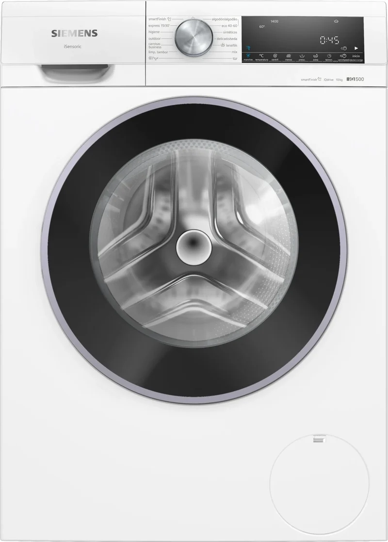 Lavadora carga frontal - SIEMENS WG54G2Z0ES ,10 kg, 1400RPM CLASE A QDRIVE