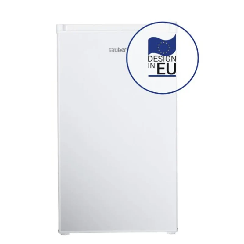 Frigorífico Una Puerta Sauber Serie 1‑85 – 93 L, Compacto Bajo Encimera | Congelador Integrado y Bandejas de Cristal