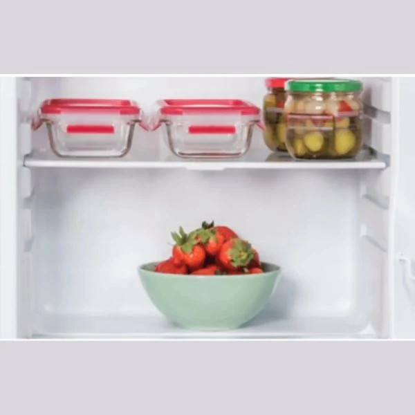 Frigorífico Una Puerta Sauber Serie 1‑85 – 93 L, Compacto Bajo Encimera | Congelador Integrado y Bandejas de Cristal