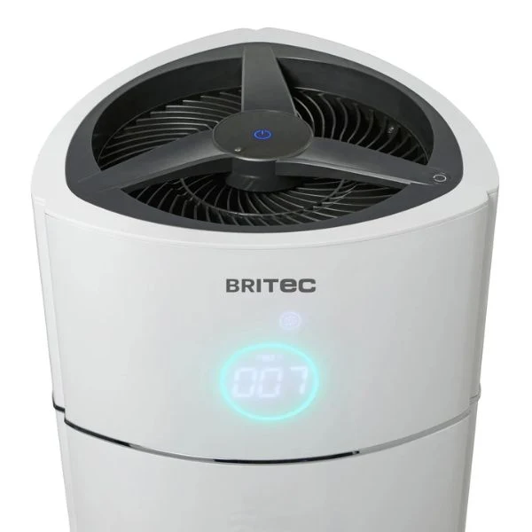 Purificador de Aire BRITEC AIRPURE BP500‑CO2 – HEPA H13, Sensor CO₂, TCOV y Control Inteligente | 180 m²