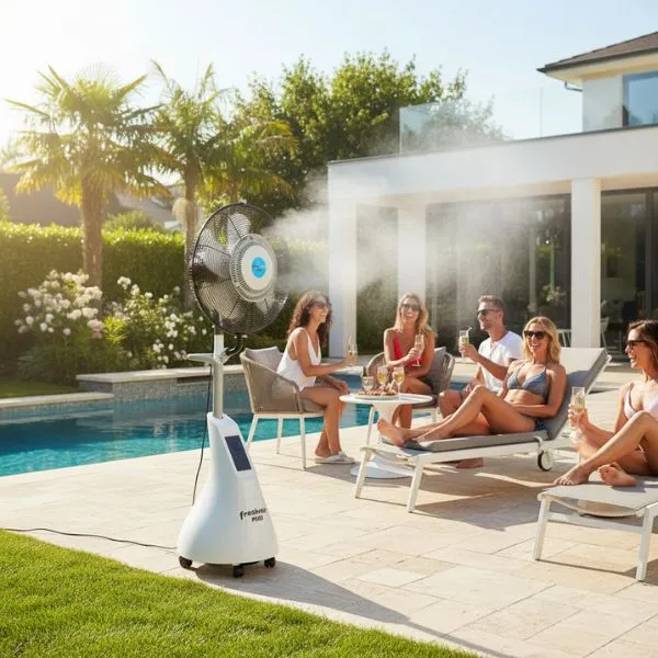 BRITEC Freshvent Plus BMFS‑20L – Ventilador Nebulizador Portátil con Efecto Purificador