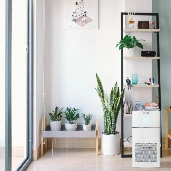Purificador de Aire BRITEC AIRPURE BP400 – HEPA H13, Sensor Touch, PM2.5 y Cobertura 140 m²