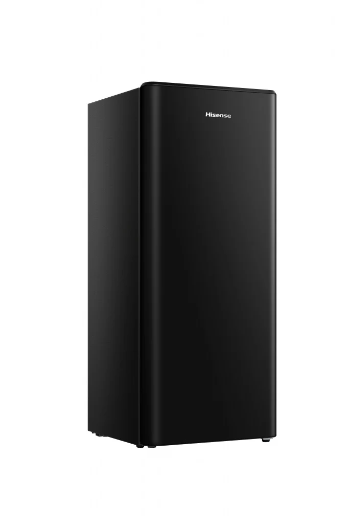Frigorífico 1 puerta Hisense E RR220D4BBE, Negro, 128x52 cm, 165L