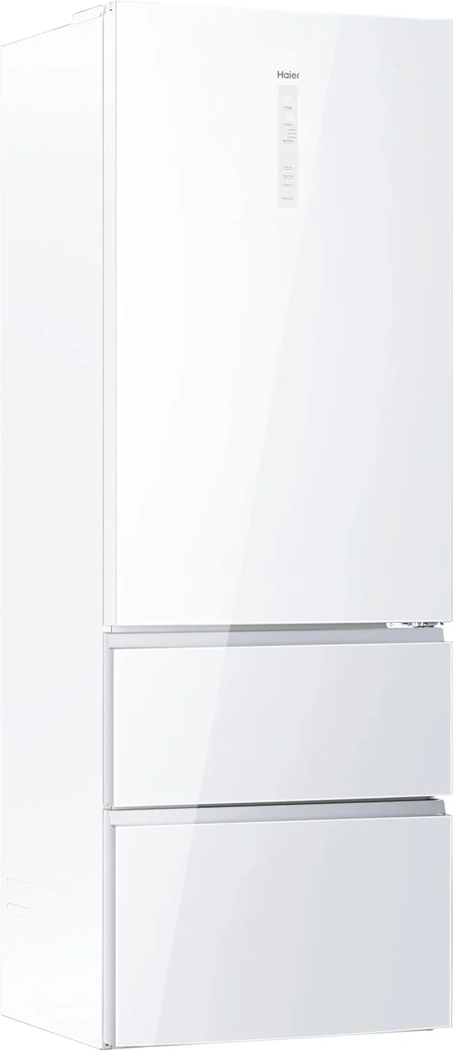 OFERTA FRIGORIFICO COMBI HAIER 3D NOFROST CRISTAL BLANCO 201 cm x 70 cm HTW7720DNGW