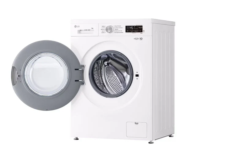 LAVADORA LG F4X1008NWH, 8kg, 1400rpm, A TAPA EXTRAIBLE