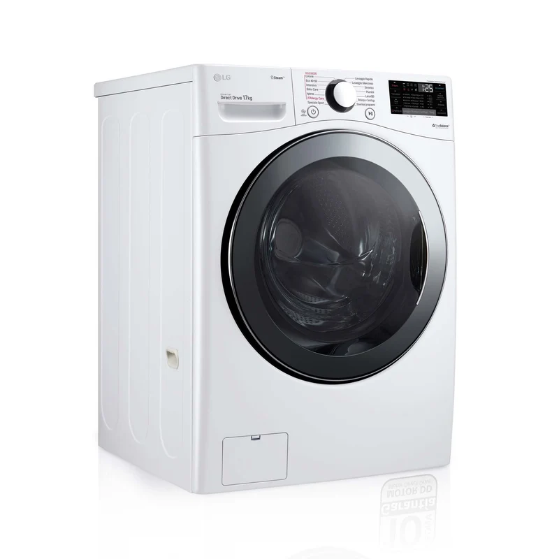 Lavadora LG F1P1CY2W , 17kg, 1200rpm, E,TURBOWASH STEAM Serie XXL