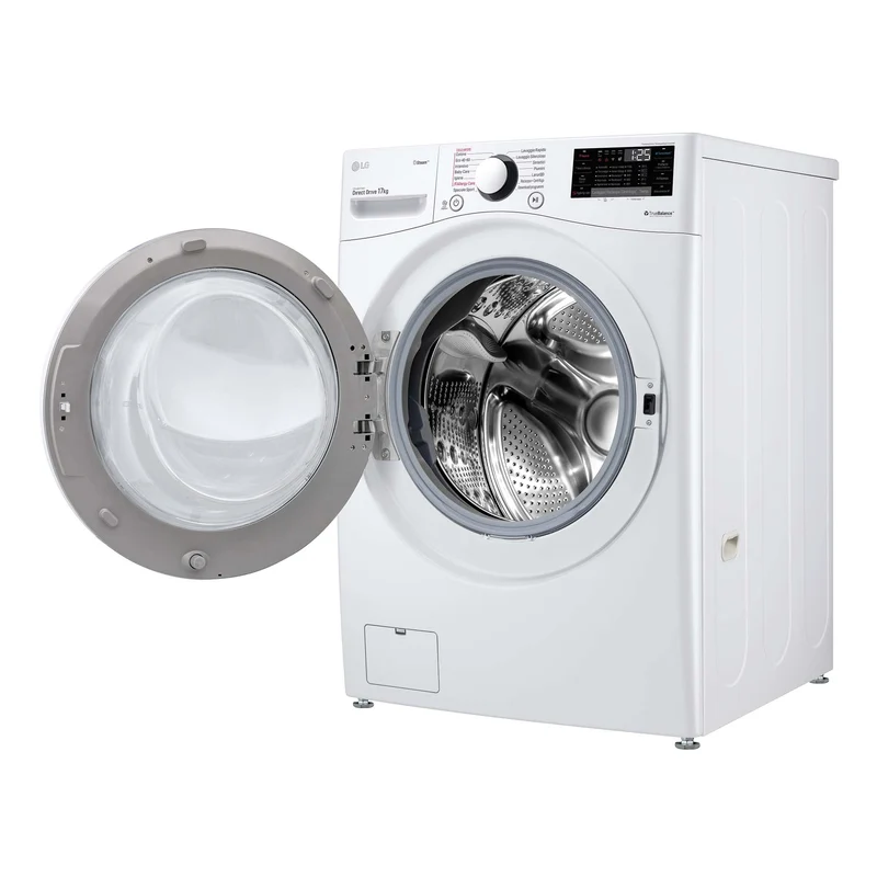 Lavadora LG F1P1CY2W , 17kg, 1200rpm, E,TURBOWASH STEAM Serie XXL