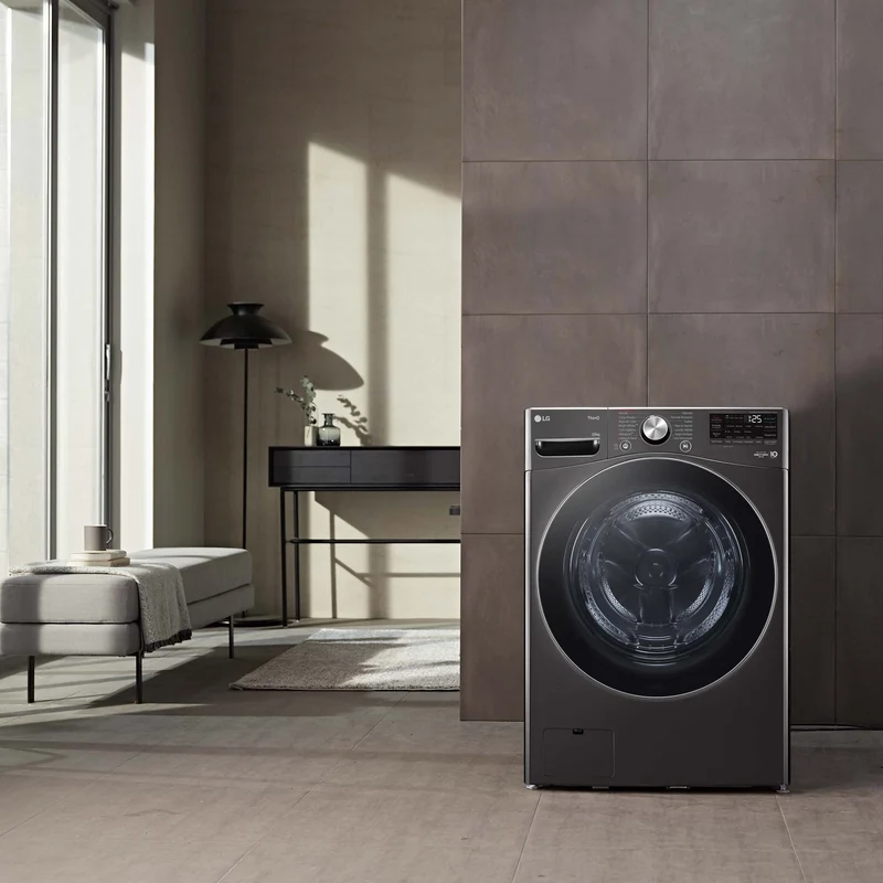 LAVADORA LG F0P3CYV2E 20KG 1000RPM INOX GRAFITO AIDD TW TurboWash 360º Serie XXL CLASE B