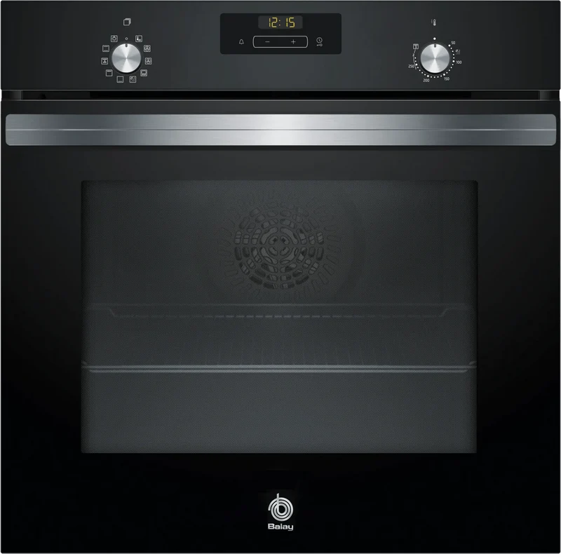 HORNO BALAY 3HB4131N2 71L NEGRO AQUALISIS 3D PROFESIONAL 7 FUNCIONES