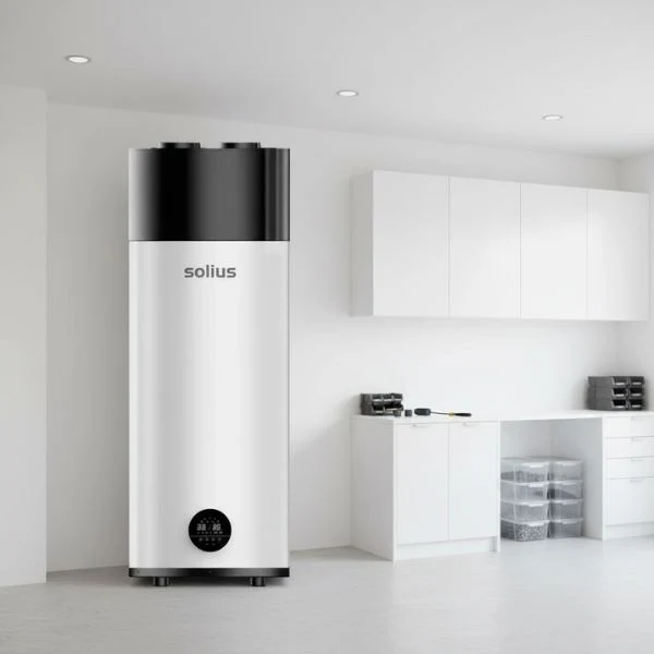SOLIUS ECOTANK VITROPRO – Aerotermia Sanitaria A+++ con Depósito Vitrificado y WiFi