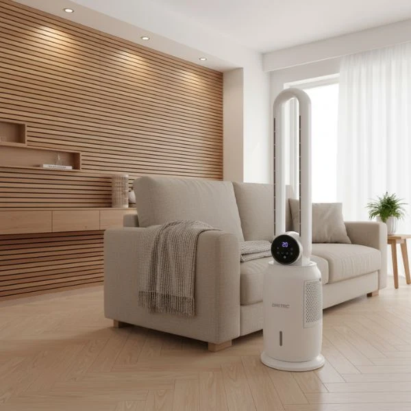 BRITEC AIR FRESH 10 – Ventilador Evaporativo sin Aspas, Silencioso y de Bajo Consumo