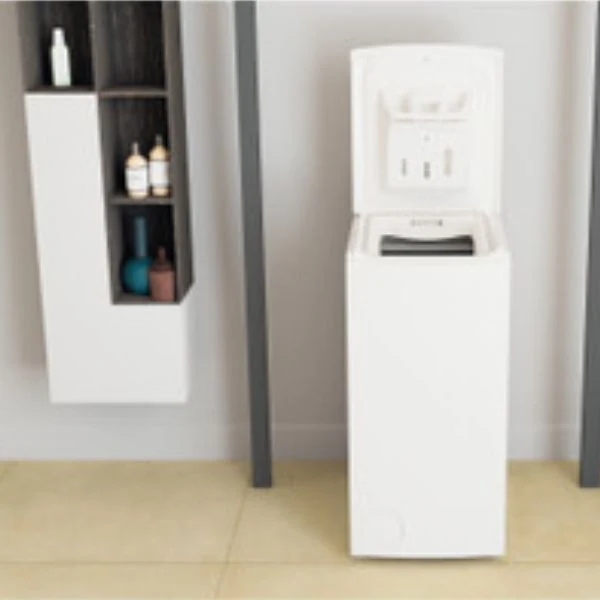 Lavadora Carga Superior Whirlpool TDLR 7220LS | 7kg | Diseño Compacto 40cm | Apertura Suave