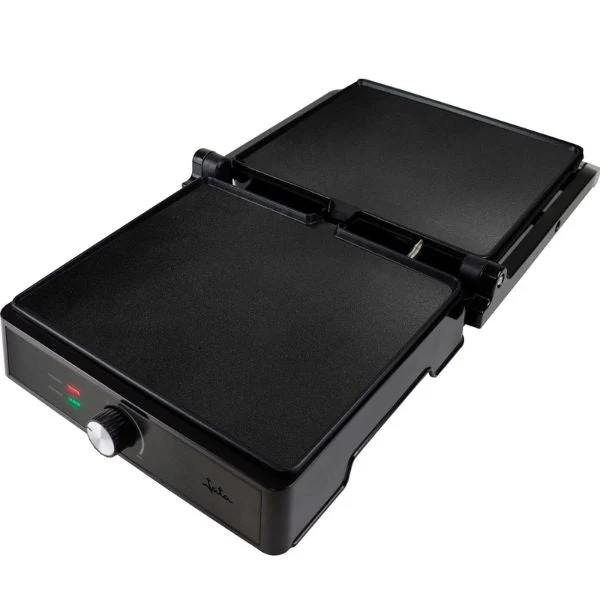 Grill Jata JEGR1913 INOX | Antiadherente PFOA Free | Cocina Saludable | Fácil Limpieza | Diseño Moderno