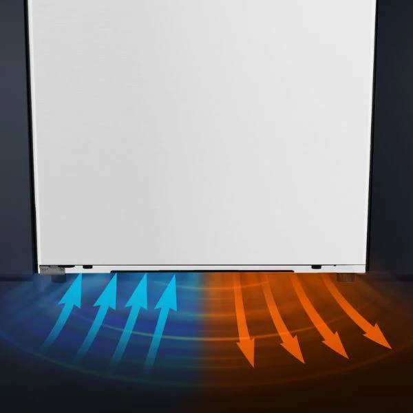 Frigorífico Hisense RL3K370SEWE1 Blanco | 186cm | Diseño Kitchen Fit | Iluminación LED | Silencioso 35dB