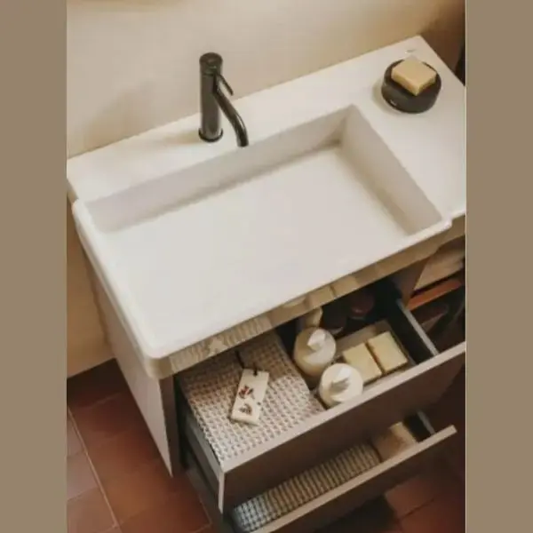 Jabonera Cromada de Encimera GAMA HOTELS ROUND | Diseño Metálico Minimalista para Baño