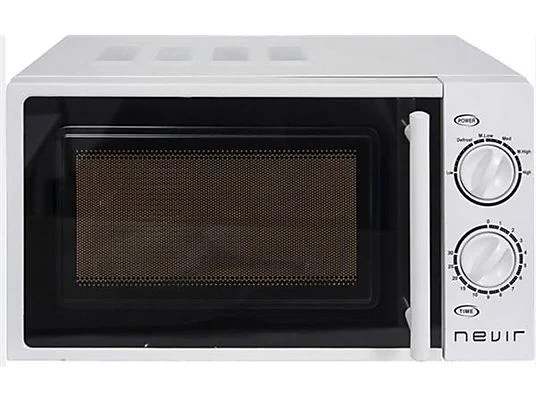 Microondas - NEVIR NVR-6224M, 50 W, 5 potencia, 20 l, Blanco
