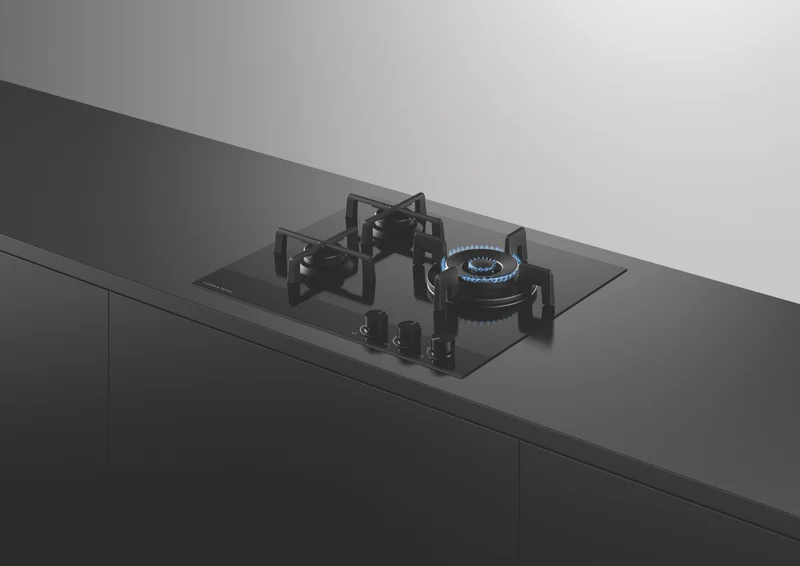 Fisher & Paykel 60cm Series 9 3 Burner Gas Cooktop, Natural Gas