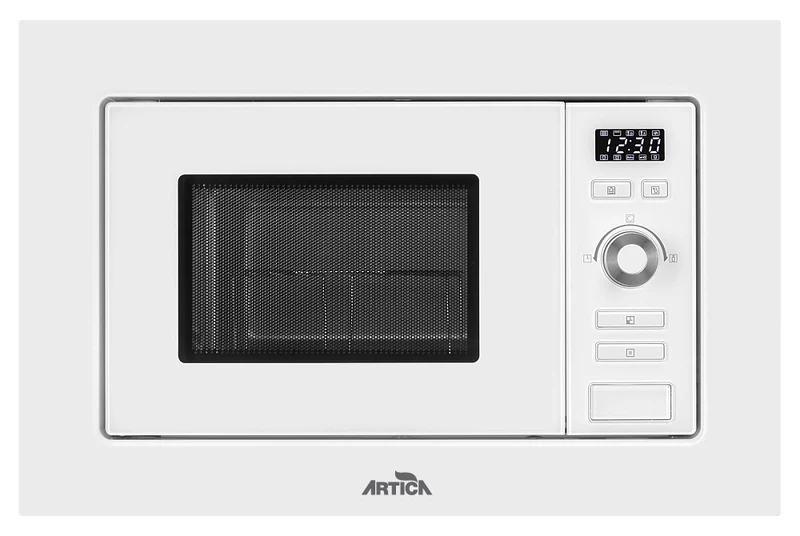 MICROONDAS INTEGRACIÓN ARTICA AMW204580IDW 20L GRILL CRISTAL BLANCO