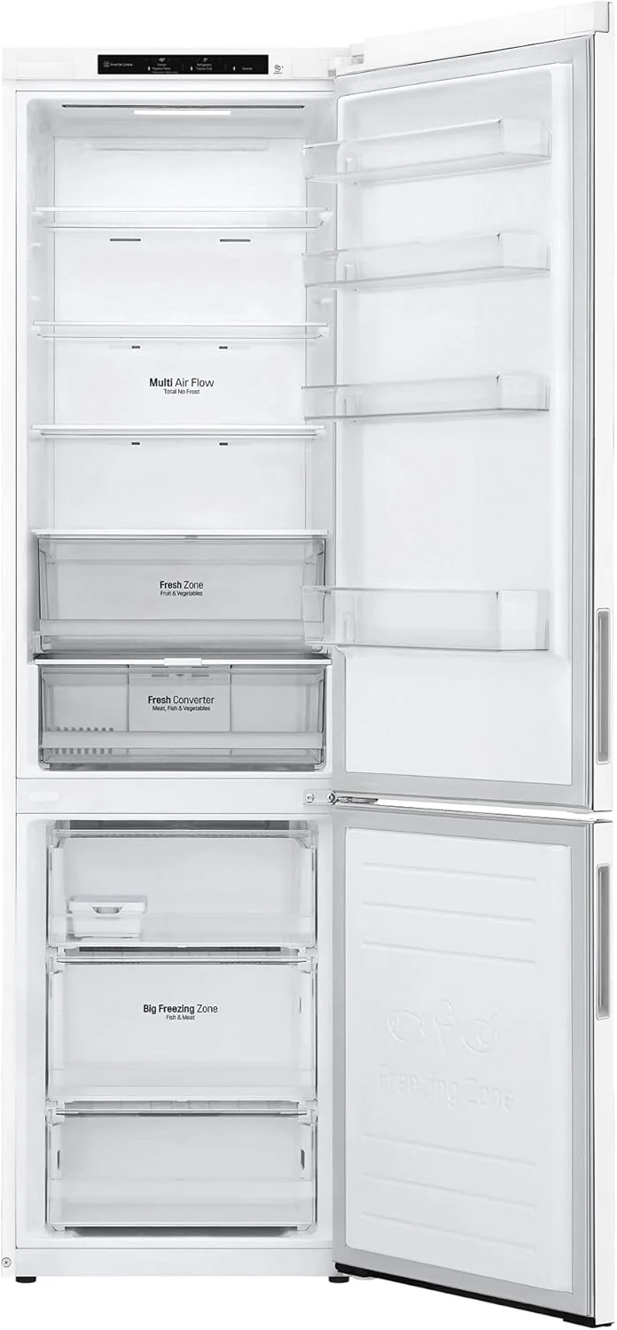 FRIFORIFICO COMBI LG GBP62SWNAC , Blanco, 203 cm, No Frost, CLASE ENERGÉTICA A