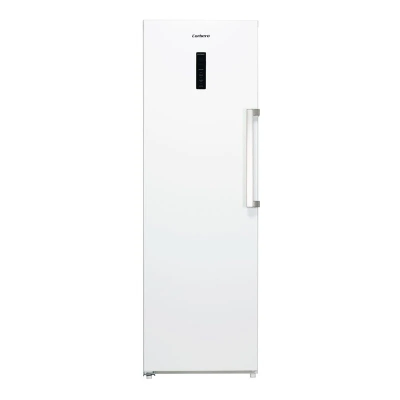 Congelador vertical Corbero CCVH18524NFW, Blanco, 185 cm, No Frost, D