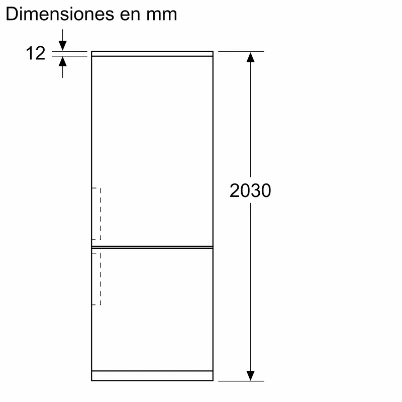 KGN392WCF Bosch Serie 4 Frigorífico combinado de libre instalación 203 x 60 cm Blanco