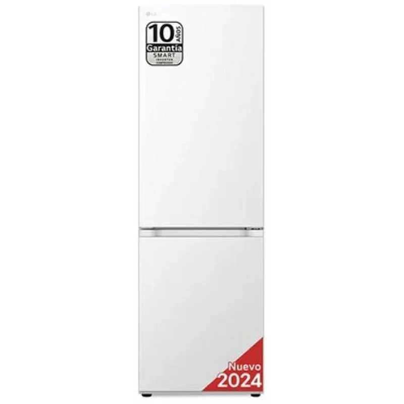 Frigorífico Combi LG GBV5140CSW, No Frost, 186 cm, 344 L, 5 Cajones, Eficiencia C - Blanco