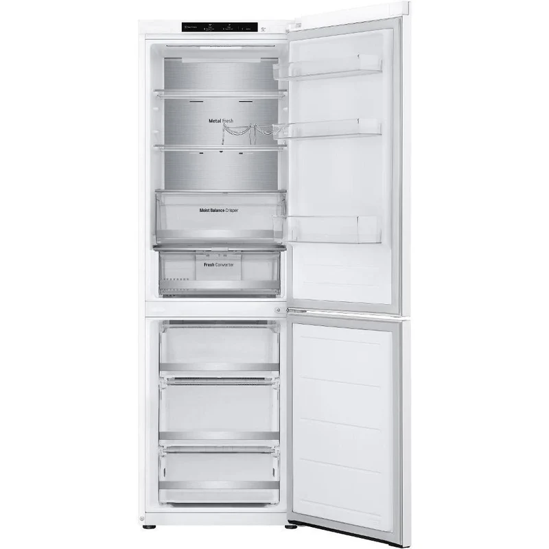 Frigorífico Combi LG GBV5140CSW, No Frost, 186 cm, 344 L, 5 Cajones, Eficiencia C - Blanco