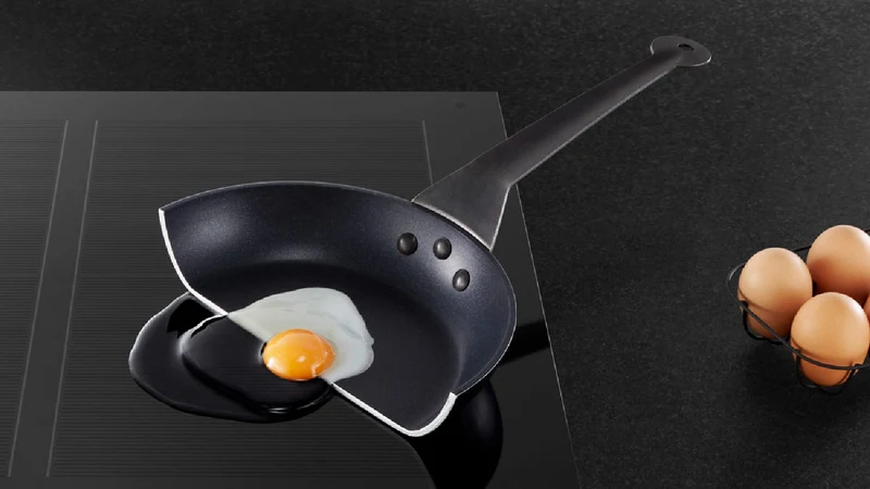 Fisher & Paykel 60cm Series 9 1 Burner + 2 Zone Hybrid Cooktop, 2 SmartZones, Natural Gas