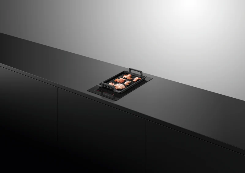 Fisher & Paykel Series 5 30cm 2 Zones Induction Cooktop, Smart Zone, Black Glass