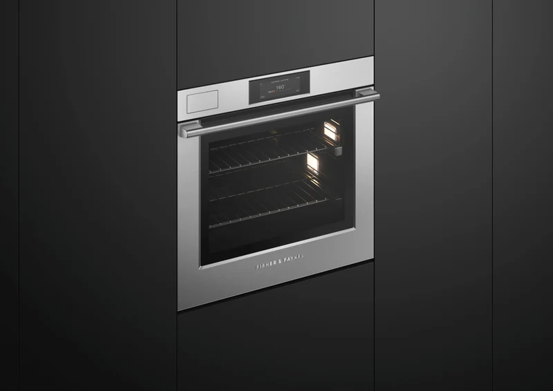 Fisher & Paykel Series 11 Professional 76cm Pyrolytic Steam Assist Oven, Stainless Steel
