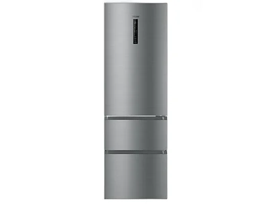 Frigorífico Combi Haier 3P HTR3619ENMN, 190x60cm, NFR, E, Inox