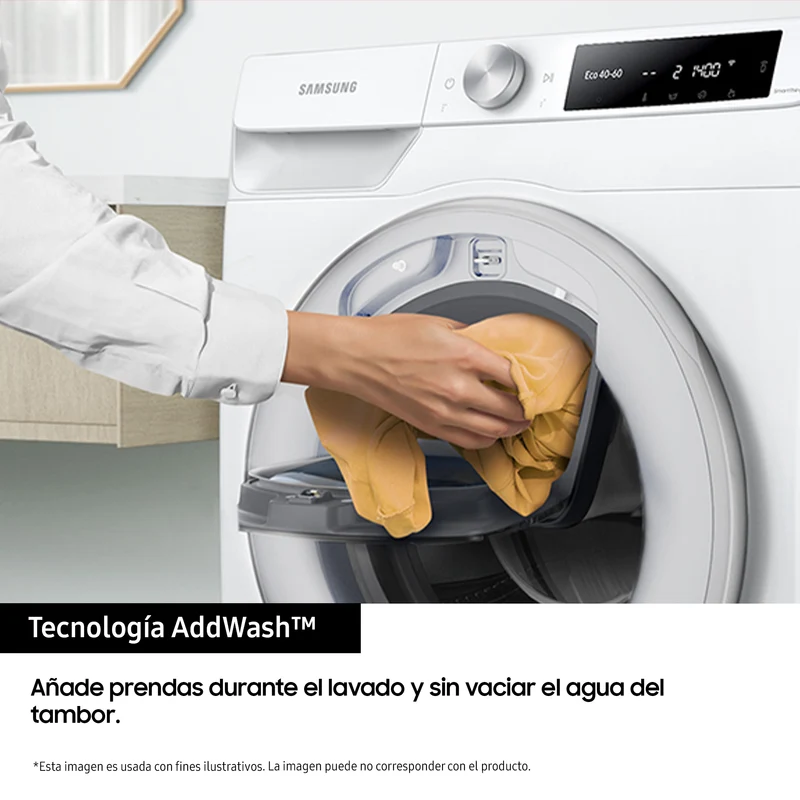 LAVADORA SAMSUNG WW90T684DHE 9KG 1400RPM BCA ATD AW