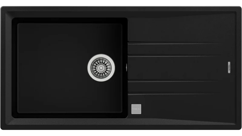 FREGADERO TEKA STONE 60 LTG 1C 1E V.AUTO NEGRO 30008
