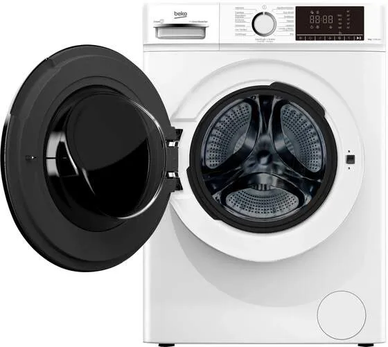 Lavadora Beko B1XW862WSPT - 8 kg, 1200 rpm, Clase A, Blanco INVERTER