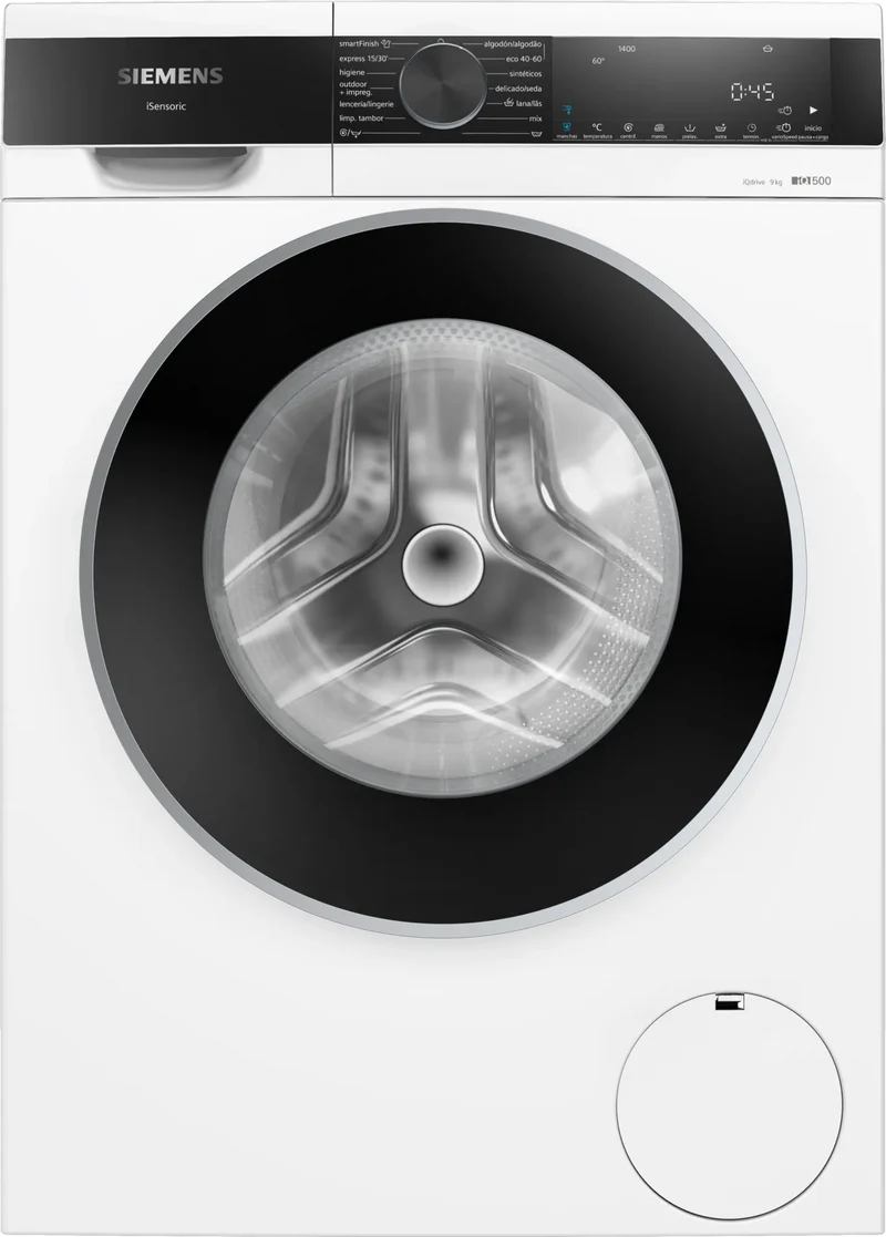 Lavadora carga frontal - SIEMENS WG44G2Z0ES, 9,0 kg, 14 programas, Blanco